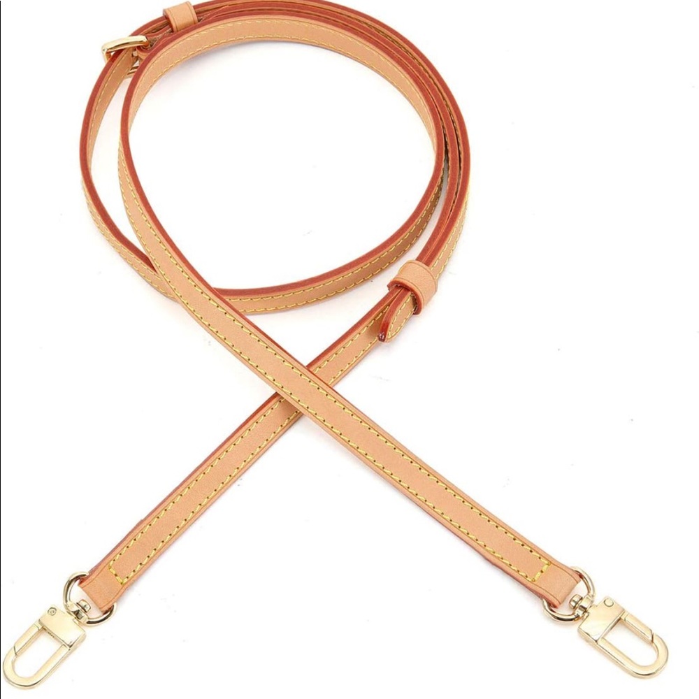 Adjustable Vachetta Leather Strap for Lux Purse